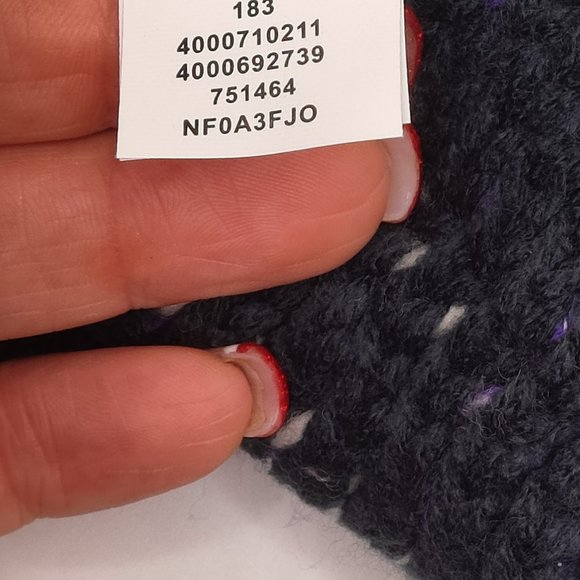 BNWT- The North Face Kaylinda Beanie Urban Navy/Deep Blue Color - Picture 6 of 7